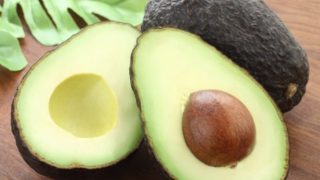 鳄梨的特写镜头