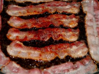 baconone 烤箱里的培根