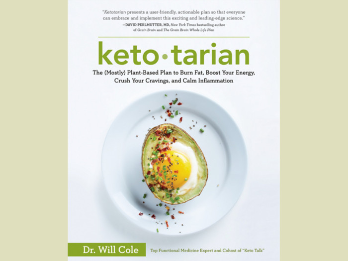 博士的书“keto-tarian”的封面