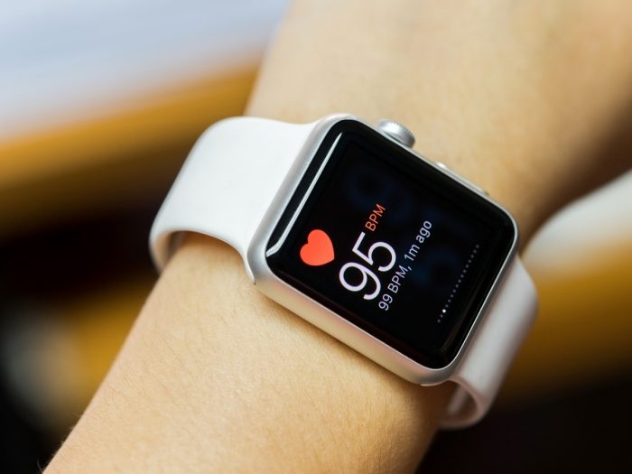 心脏监视器在smartwatch上