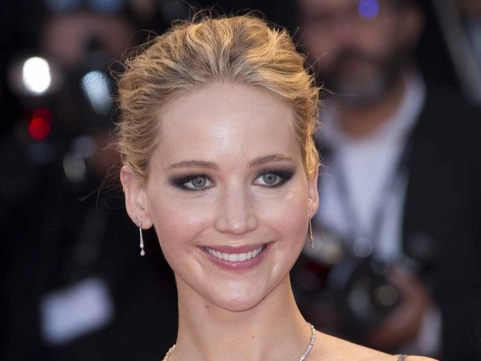 A headshot of actress Jennifer Lawrence