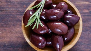 卡拉马塔橄榄一碗的扁平奠定PIC