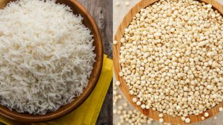 藜麦vs大米图片