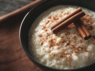 ricepudding 一碗肉桂米布丁