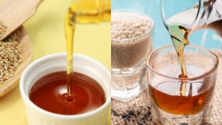 烤香油和未烤香油